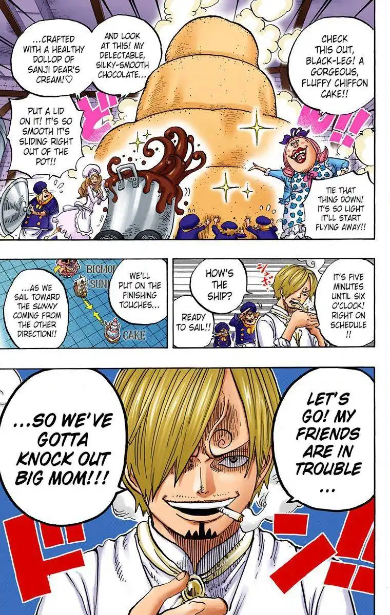 One Piece - Digital Colored Comics Chapter 885 15